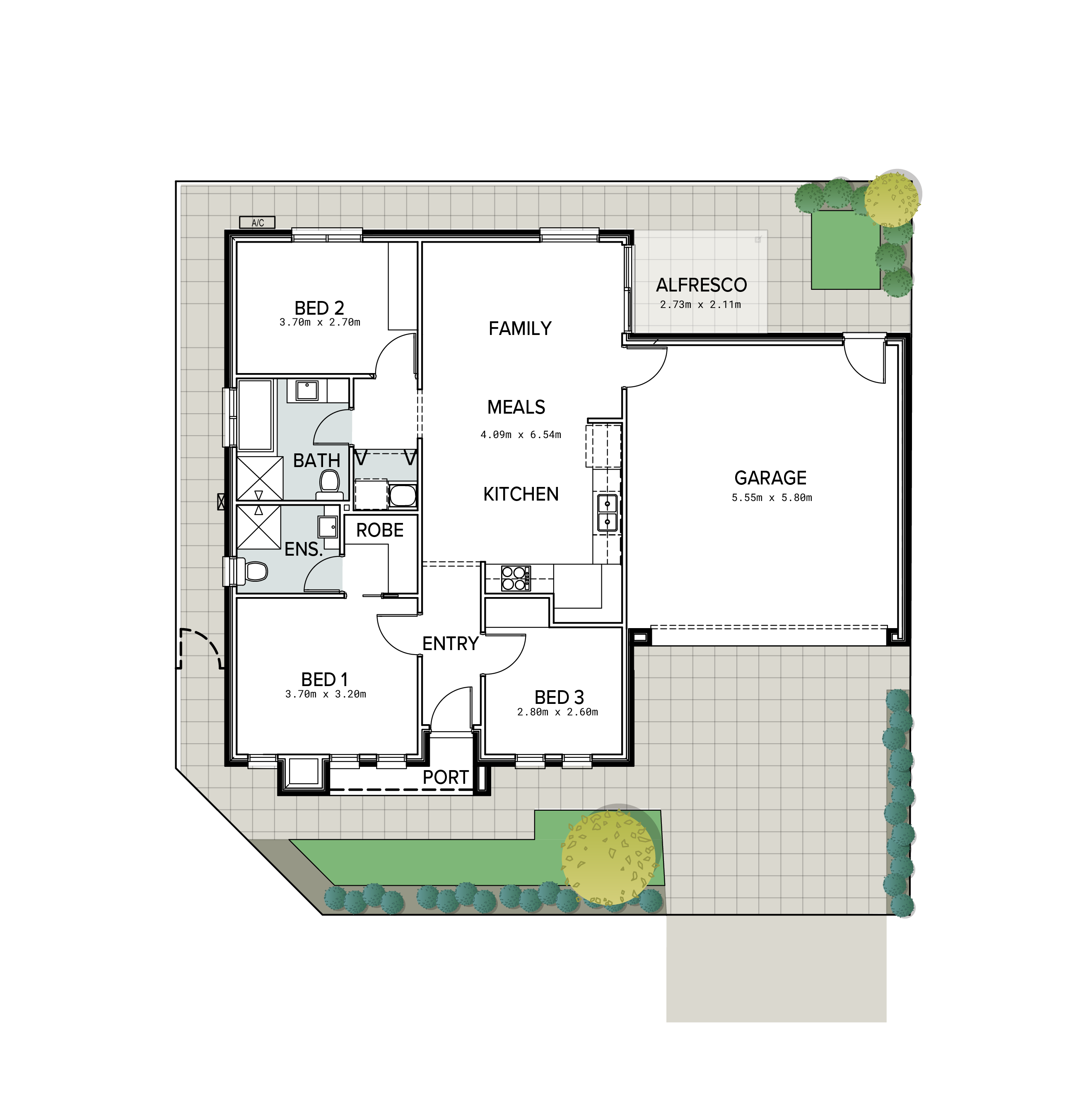 fairmont first floorplan