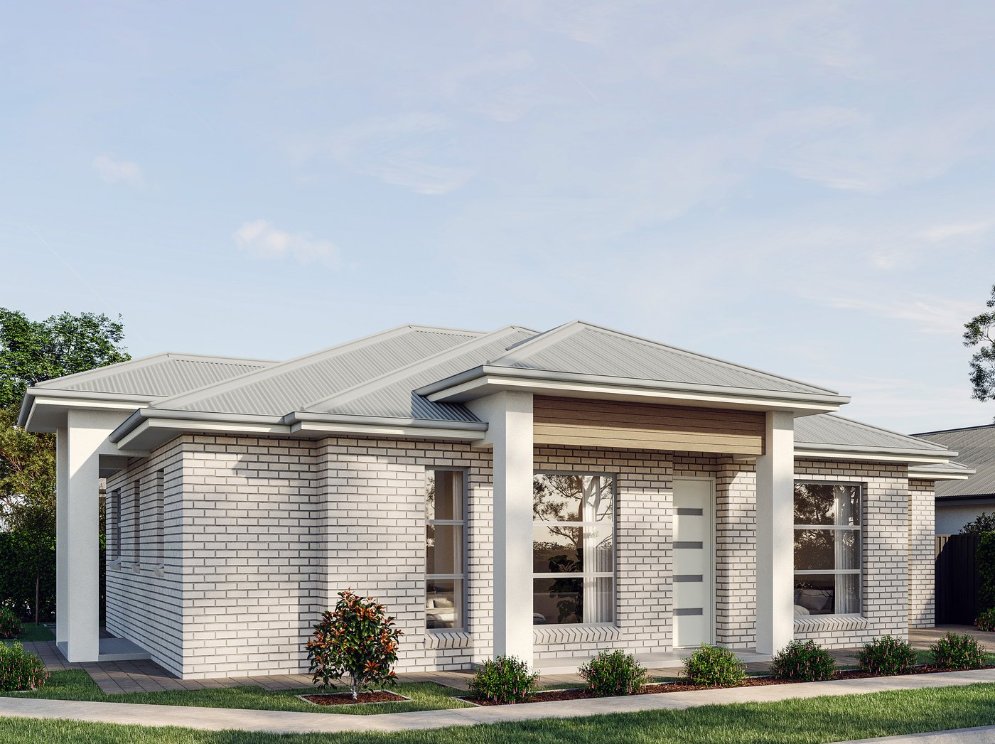 Facade of the Lot 103 house and land package